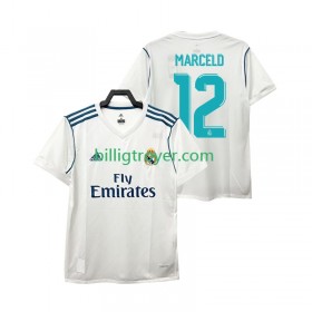 Billige Fotballdrakter Real Madrid MARCELD 12 2017 Retro Hjemmedraktsett 2018 Kortermet